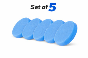 Bazowa Home Polishing Buffing Pads Sets Of Pads: Blue Cutting Polishing Pad 165 X 25 mm Set Of 5