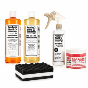 Bazowa Home Car Care Kits: Poorboy's World Kit Wash & Wax & Tyre