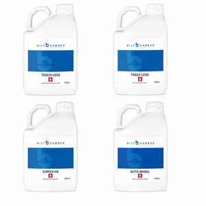 Bazowa Home Car Care Kits: Bilt Hamber Kti 4 X 5L Touch Less - Auto Wheel - Trace Less - Surface HD