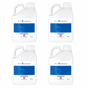 Bazowa Home Car Care Kits: Bilt Hamber 5L X 4 Auto Wheel - KORROSOL - Trace Less - Auto Foam