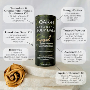 Frontpage: Botanical Body Balm Tube | Intense skin hydrator