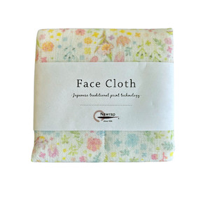 Products: Nawrap Muslin Face Cloth Flower Garden Oamaru Apothecary