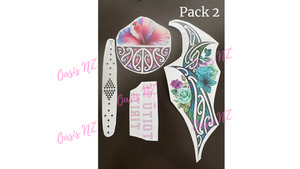 Products: Temporary Kirituhi Tattoo Packs