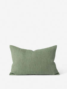Homeware: Heavy Linen Jute Cushion/Pea - Citta