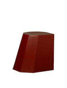 SECONDS Heritage Red Mini Arnoldino Stool - Designed by Martino Gamper
