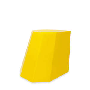 SECONDS Yellow Mini Arnoldino Stool - Designed by Martino Gamper