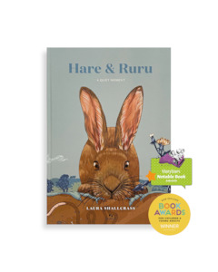 Kids: Hare & Ruru A Quiet Moment by LAURA SHALLCRASS
