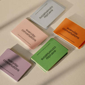 Everyday Conversations Card Game by Everyday Solitude