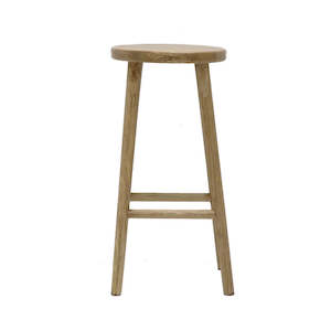 Occasional Furniture: Vassa Oak Bar Stool