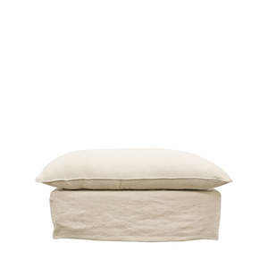 LOTUS SLIPCOVER OTTOMAN