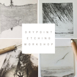 Drypoint Etching Print Workshop - Tuesday 30th July 7-9:30pm