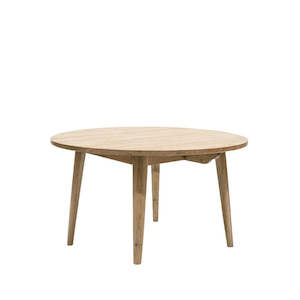 Vassa Round Oak Dining Table