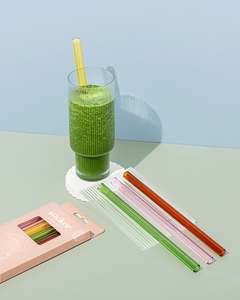 Sucker - Reusable Glass Smoothie Straws