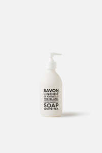 Lifestyle: Black & White Liquid Marseille Soap