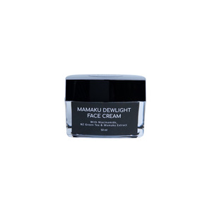 Products: Mamaku Dewlight Face Cream With Niacinamide, NZ Green Tea & Mamaku Extract