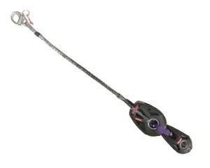 Rope: Optimist 4:1 mainsheet pulley and strop setup