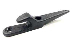 Nylon Hook Jamb Cleat - Burgee