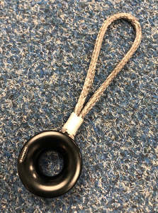 Low Friction Eye/Ring with Dyneema loop 22x8mm