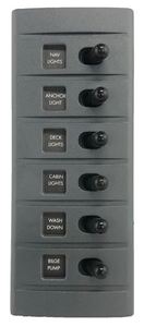 Connex Switch Panel 6-Way BackLit Waterproof