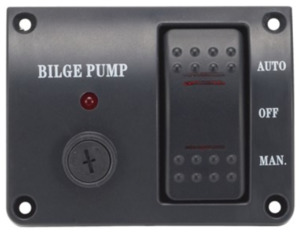 Bilge Pump Switch Auto Manual 12V