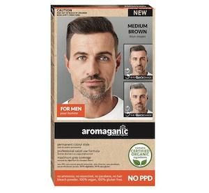 Aromaganic Hair Dye 4.0N Men’s Medium Brown – Natural