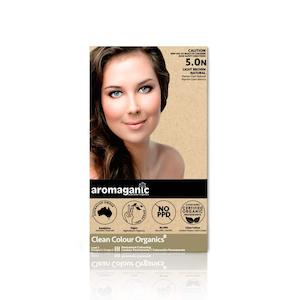 Aromaganic Hair Dye 5.0N Light Brown – Natural