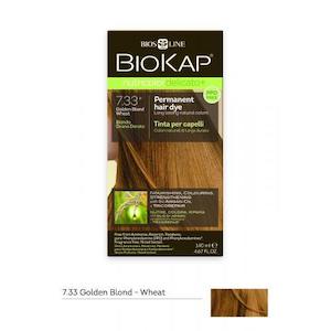 BioKap Nutricolor Delicato Permanent Hair Dye - 7.33 - Golden Blond Wheat