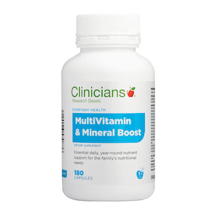 Clinicians: Clinicians Multivitamin & Mineral Boost 180 Capsules