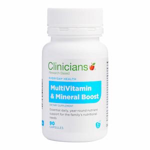 Clinicians Multivitamin & Mineral Boost 90 Capsules