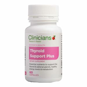 Clinicians: Clinicians Thyroid Support Plus 60 Capsules