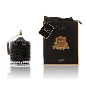 Cote Noire Grand Black Art Deco Candle - French Morning Tea - GML45008
