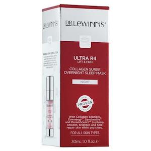 Dr Lewinns: Dr. Lewinn's Ultra R4 Collagen Surge Overnight Sleep Mask 30ml