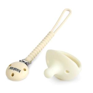 Haakaa: Haakaa Silicone Flexi-Dummy and Round Holder Set