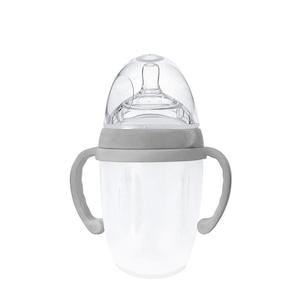 Haakaa Generation 3 Silicone Baby Bottle 250ml - Grey