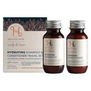 Holistic Hair Hydrating Travel Set - Hydrating Shampoo 50mlx1 + Hydrating Conditioner 50mlx1