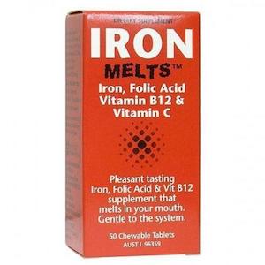 Iron Melt: Iron Melts 50 Tablets