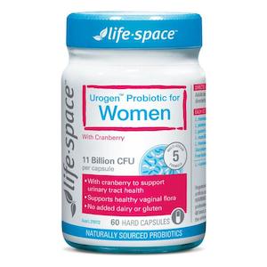 Life Space Urogen Probiotic for Women 60 Capsules