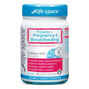 Life Space: Life Space Probiotic + Pregnancy & Breastfeeding 50 Capsules