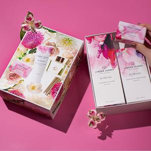 Linden Leaves: Linden Leaves Pink Petal Hands & Home Gift Set
