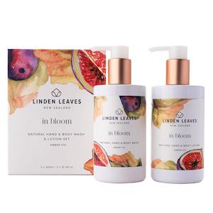 Linden Leaves: Linden Leaves Amber Fig Hand And Body Wash & Lotion Set
