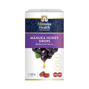 Manuka Health Manuka Honey Lozenge Blackcurrant 15 Lozenges