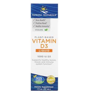 Nordic Naturals Vitamin D3 Vegan - Apple 1000 IU - 30 ml
