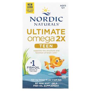 Nordic Naturals: Nordic Naturals Ultimate Omega-2X Teen