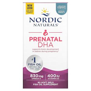 Nordic Naturals: Nordic Naturals Prenatal DHA 90 Soft Gels
