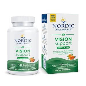 Nordic Naturals: Nordic Naturals Omega Vision - Unflavoured 60 Capsules