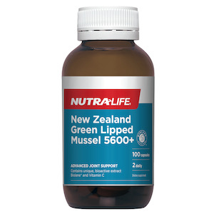Nutra Life: Nutra-Life NZ Green Lipped Mussel 5,600+ 100 Capsules