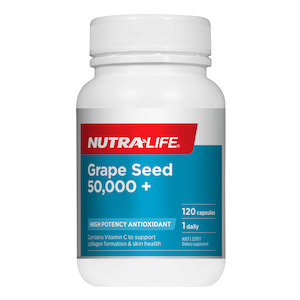 Nutra-Life Grape Seed 50,000 120 Capsules