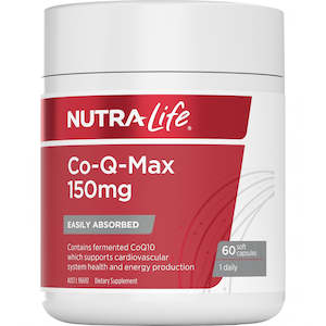 Nutra Life: Nutra-Life Co-Q Max 150mg 60 Capsules