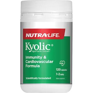 Nutra-Life Kyolic High Potency Aged Garlic 120 Capsules