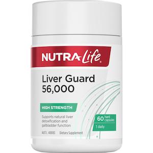 Nutra-Life Liver Guard 56,000 60 Capsules